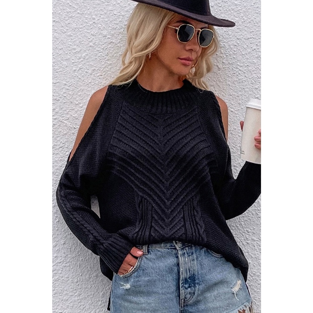 New Black Sweater Medium